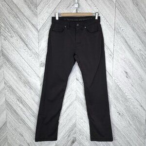 Prana Brion Pants Slim Fit Hiking Stretch Mens Size 30x31 Gray Outdoor Gorpcore